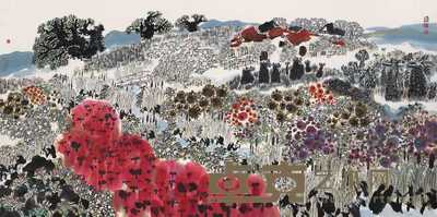 张修竹 长风万里图 镜心 136×68cm